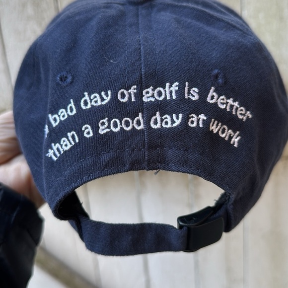 Vintage 90’s Disney Golf Collection Snow White Grumpy Bad Day of Golf Cotton Hat - Picture 4 of 9